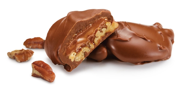 Milk Chocolate Pecan Clusters - Large